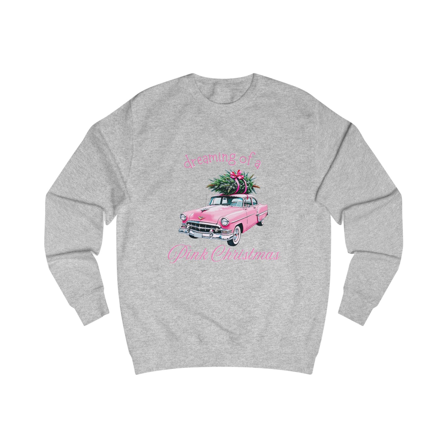 Dreaming Of A Pink Christmas Crewneck Sweatshirt
