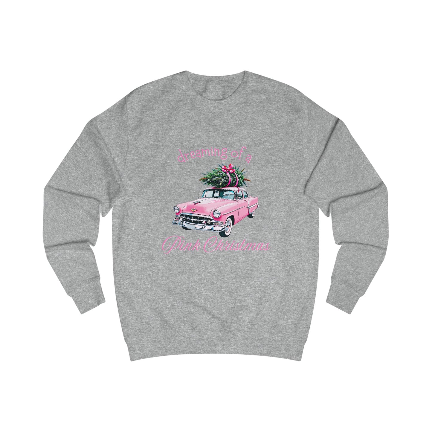 Dreaming Of A Pink Christmas Crewneck Sweatshirt