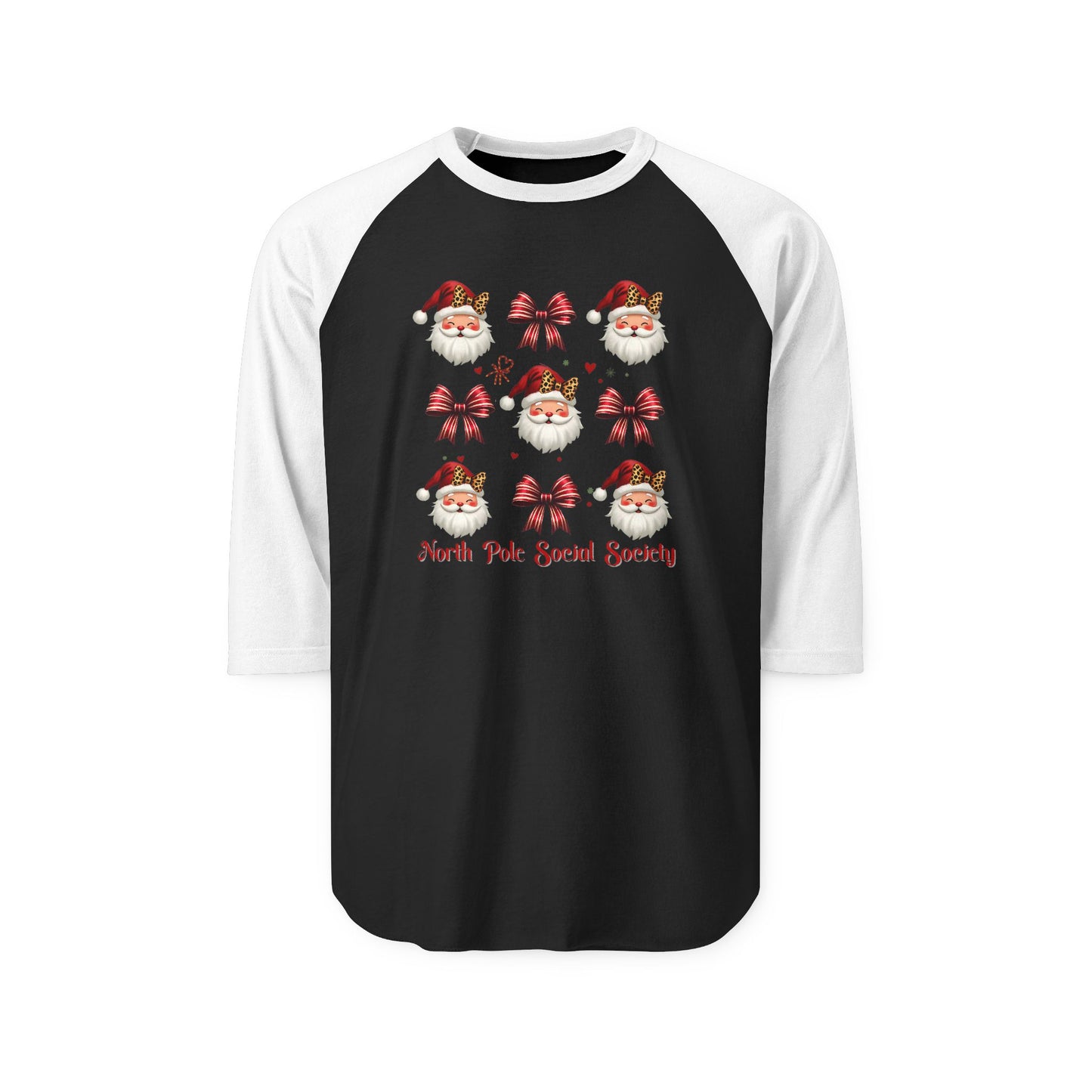 North Pole Social Society Baseball Tee