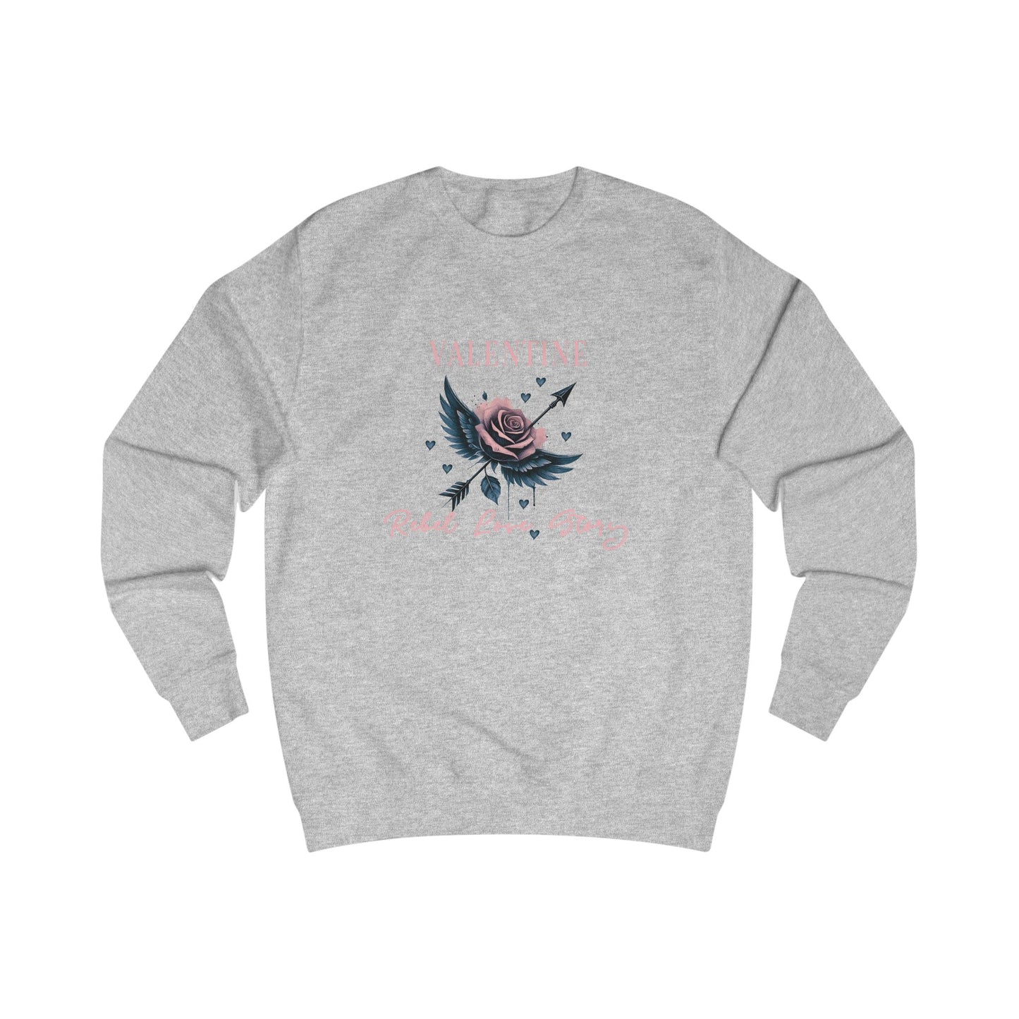 Valentine Rebel LoveCrewneck Sweatshirt