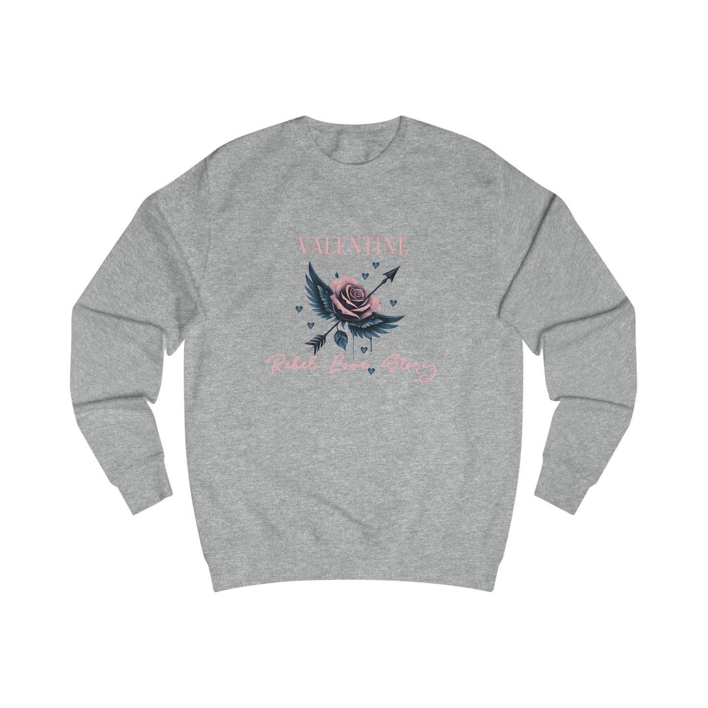 Valentine Rebel LoveCrewneck Sweatshirt