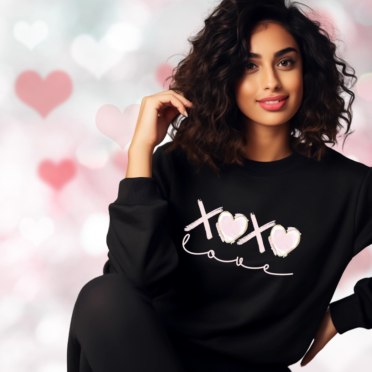 XO Love Crewneck Sweatshirt