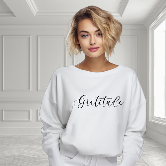 Gratitude Crewneck Sweatshirt