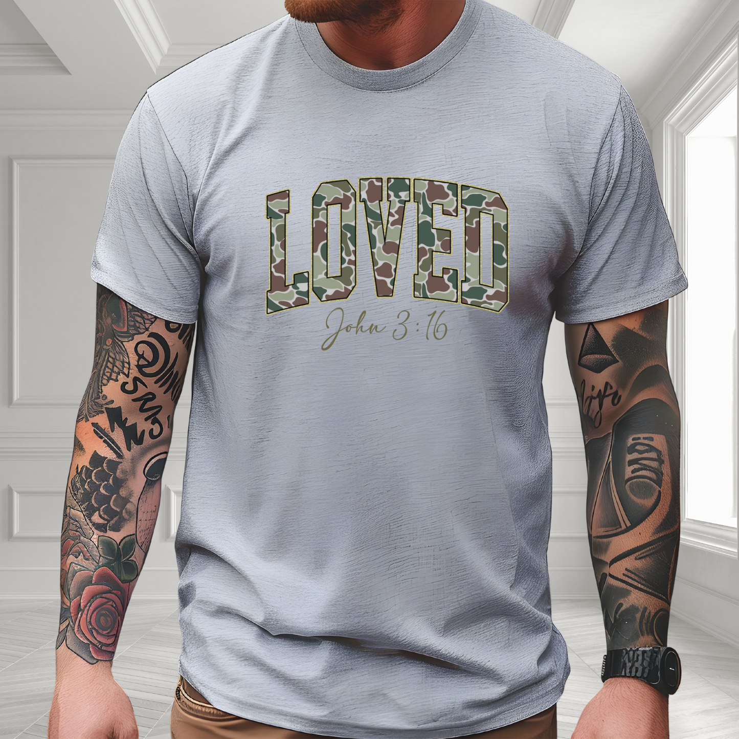 Loved John 3:16 T-Shirt
