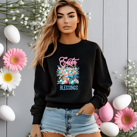 Easter Blessings Crewneck Sweatshirt