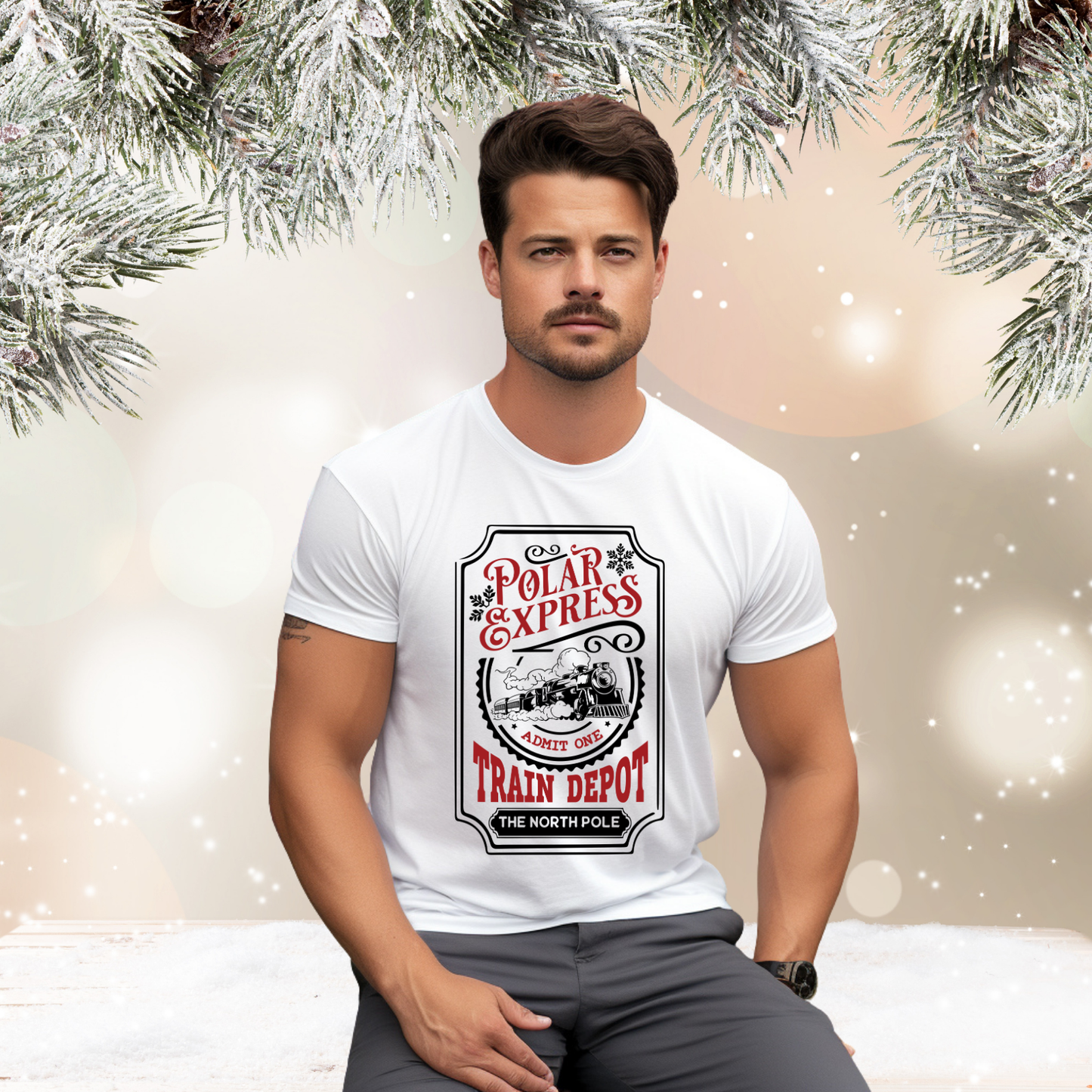 Polar Express Train Depot T‑Shirt