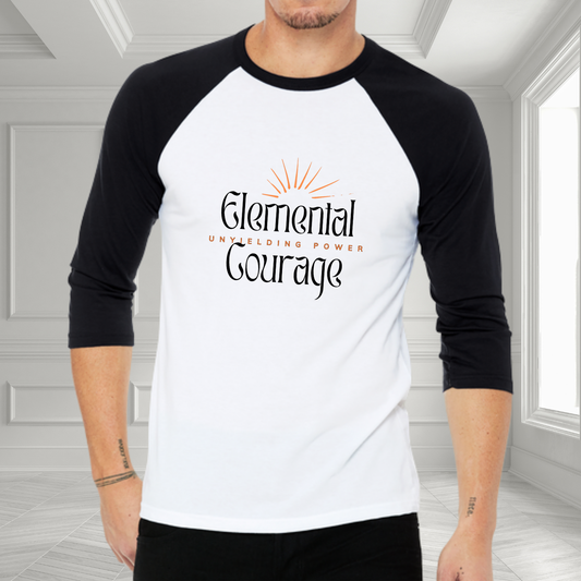 Elemental Courage Baseball Tee