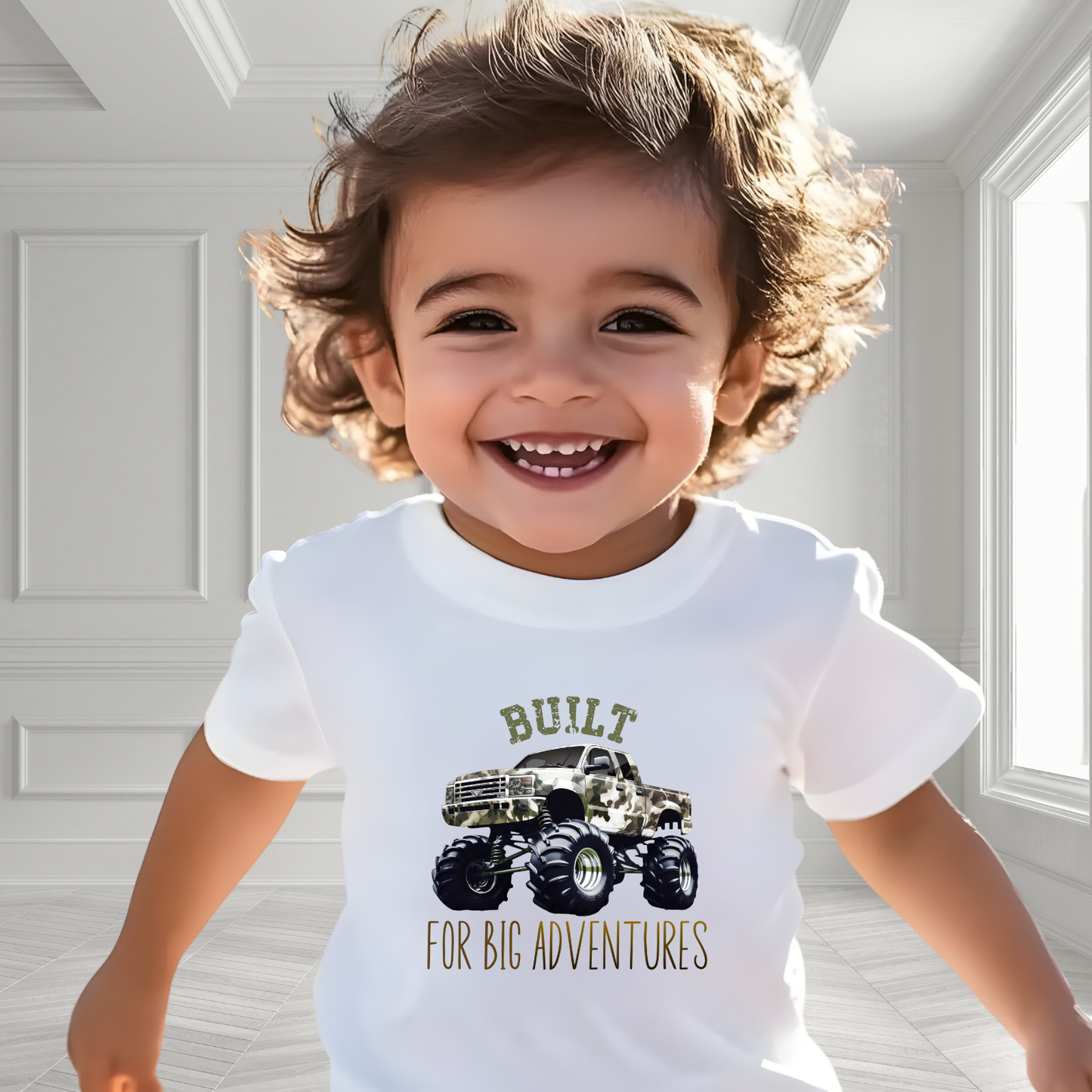 Built For Big Adventures Toddler T-Shirt