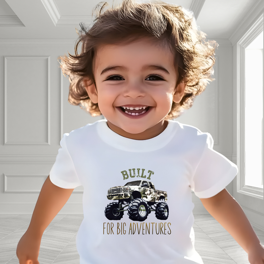 Built For Big Adventures Toddler T-Shirt