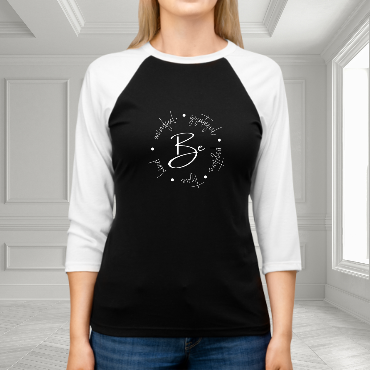 Be Kind, Grateful Baseball Tee