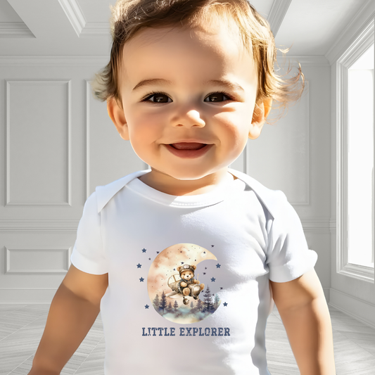 Little Explorer Infant Short Sleeve Onesie