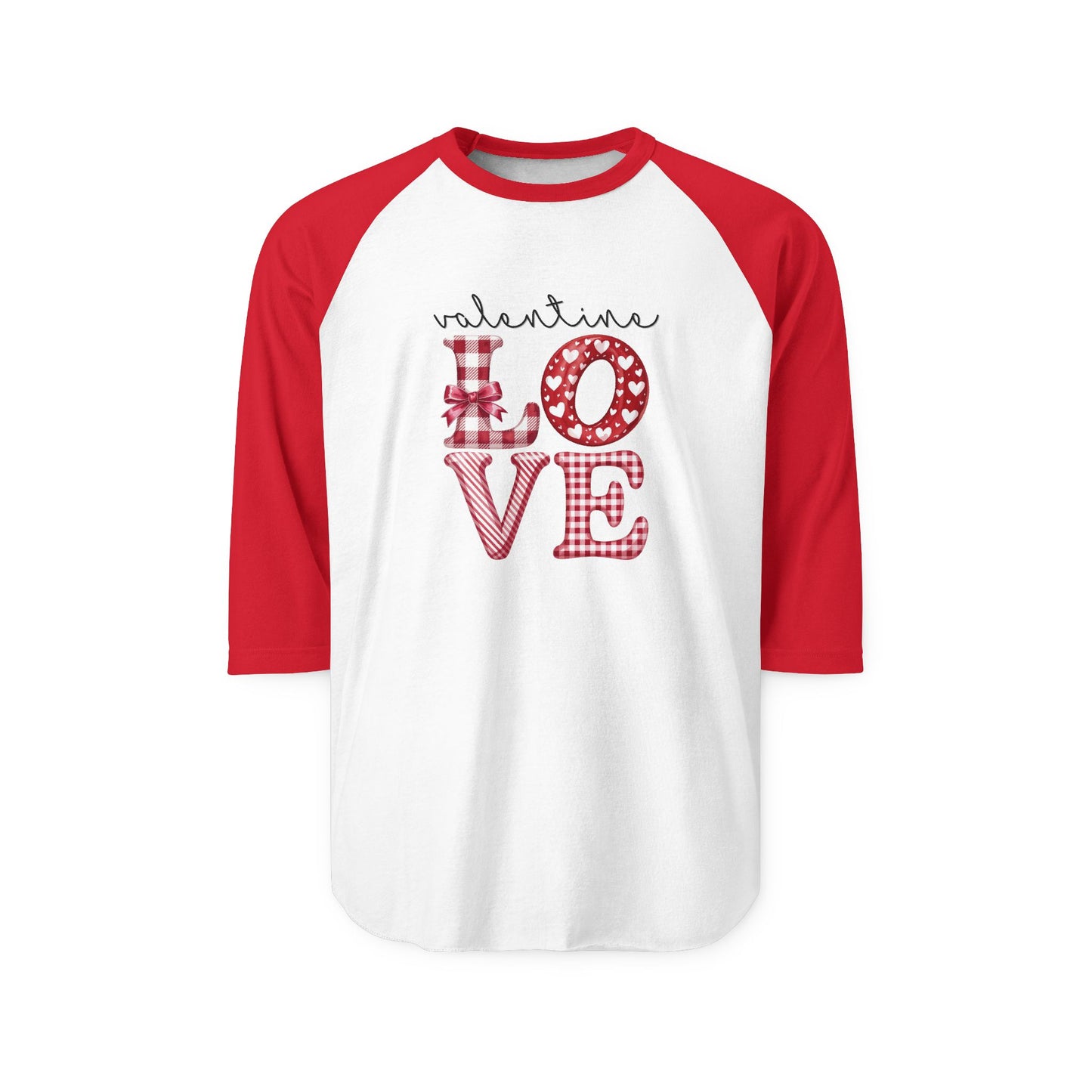 Valentine Love Baseball Tee
