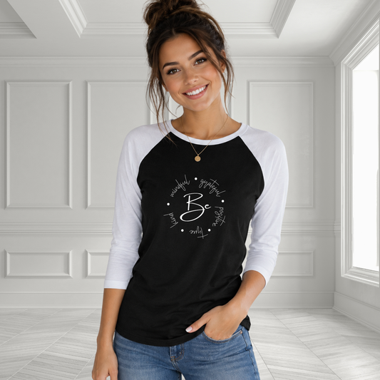 Be Kind, Grateful Baseball Tee