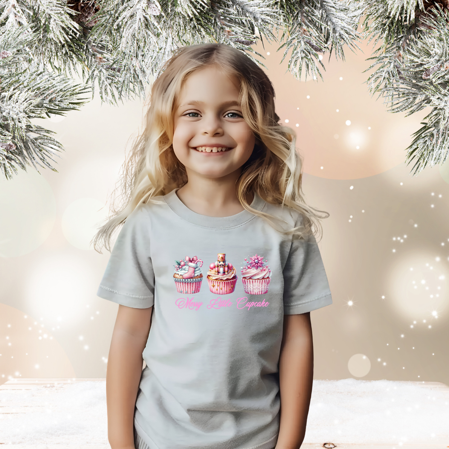 Merry Little Cupcake Kid's T-Shirt