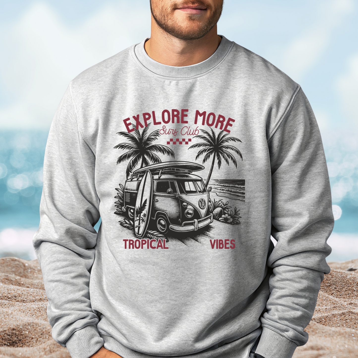 Explore More Crewneck Sweatshirt