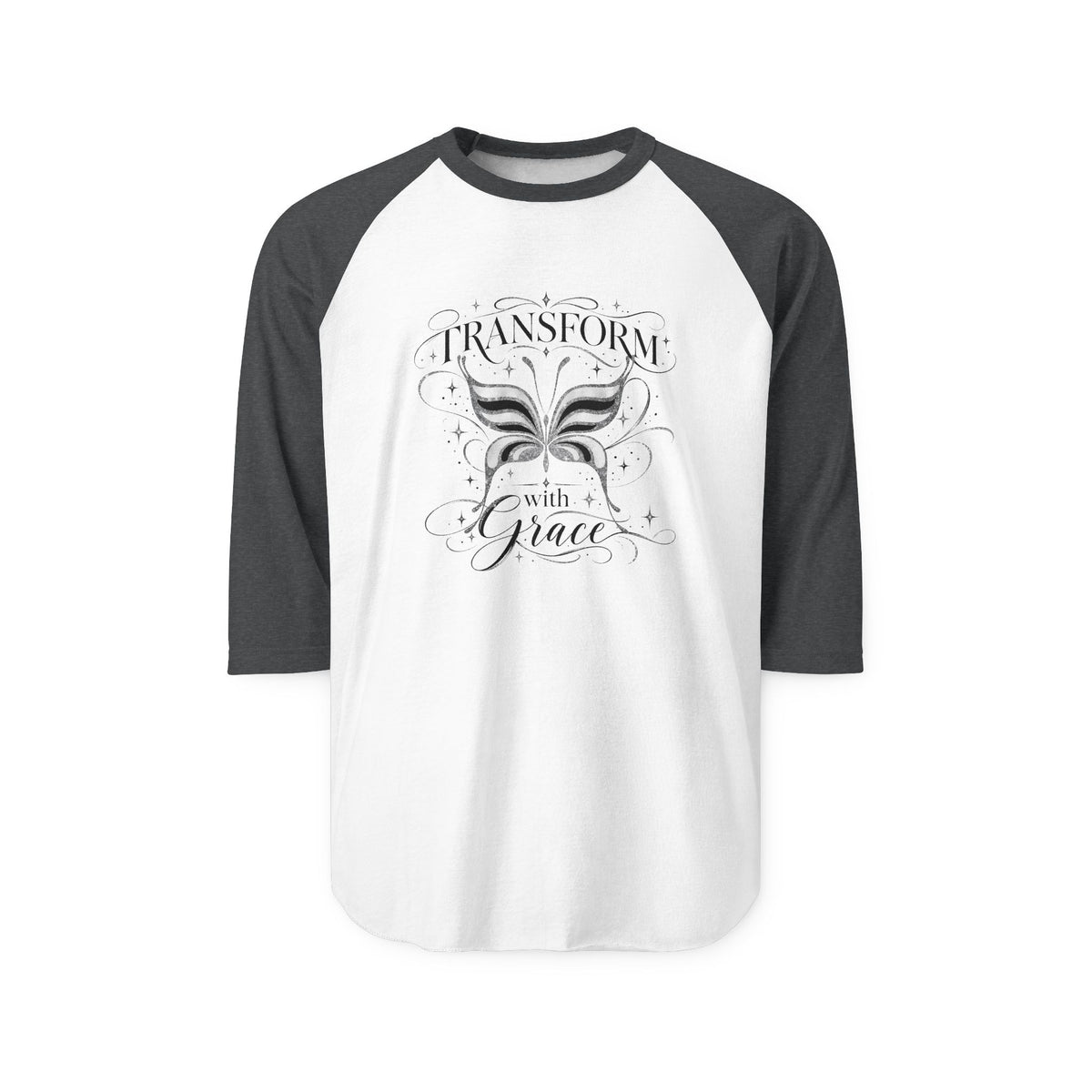 Transform With Grace Baseball Tee