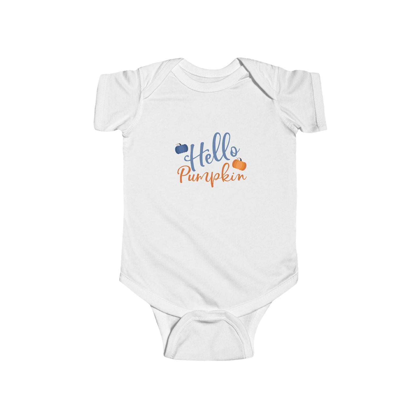 Hello Pumpkin Infant Short Sleeve Onesie