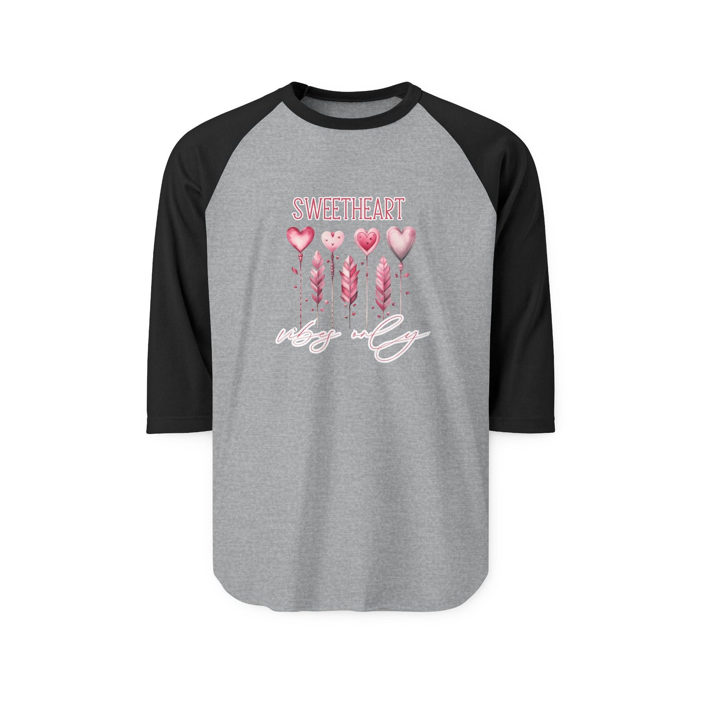 Sweetheart Vibes Only Baseball Tee