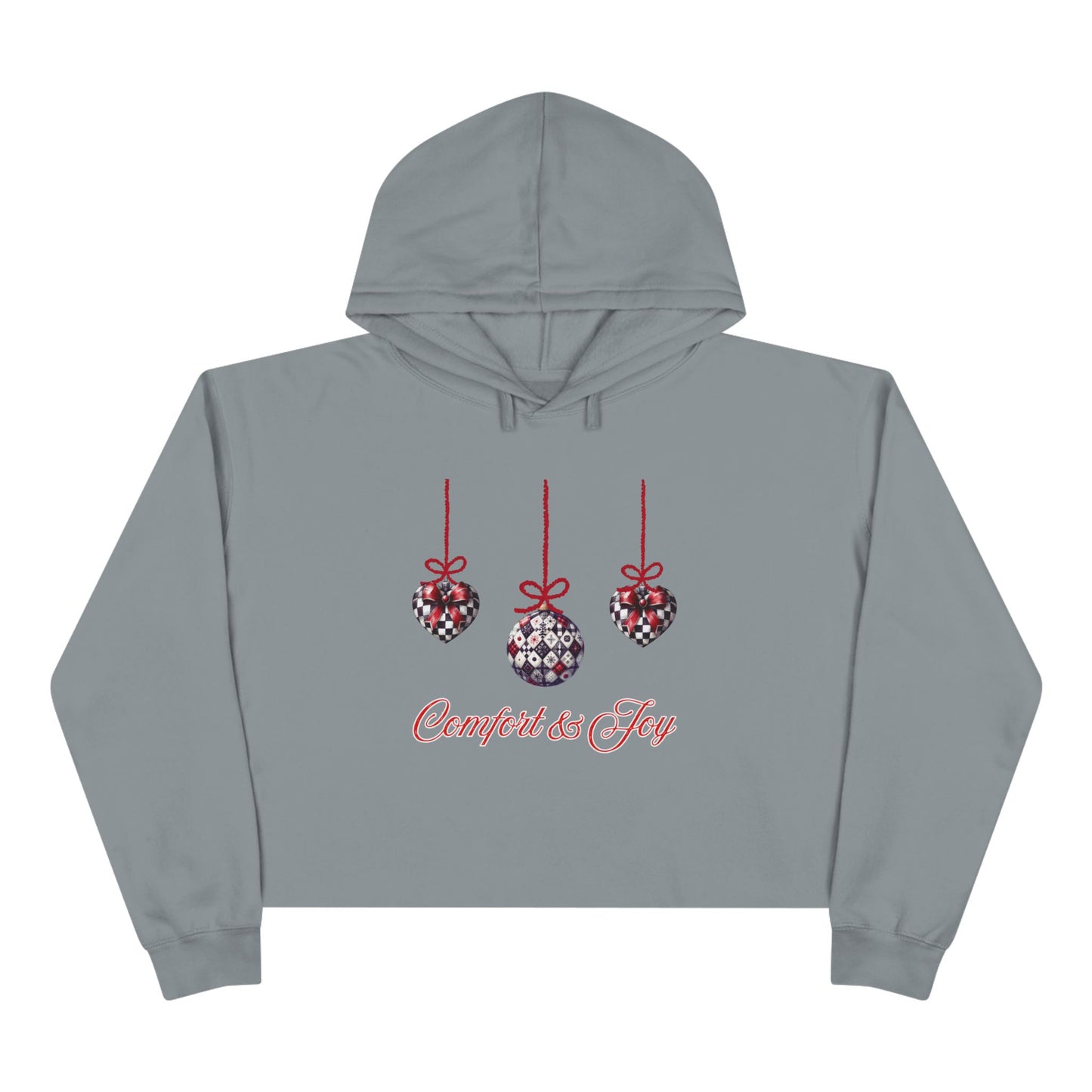 Comfort & Joy Crop Hoodie