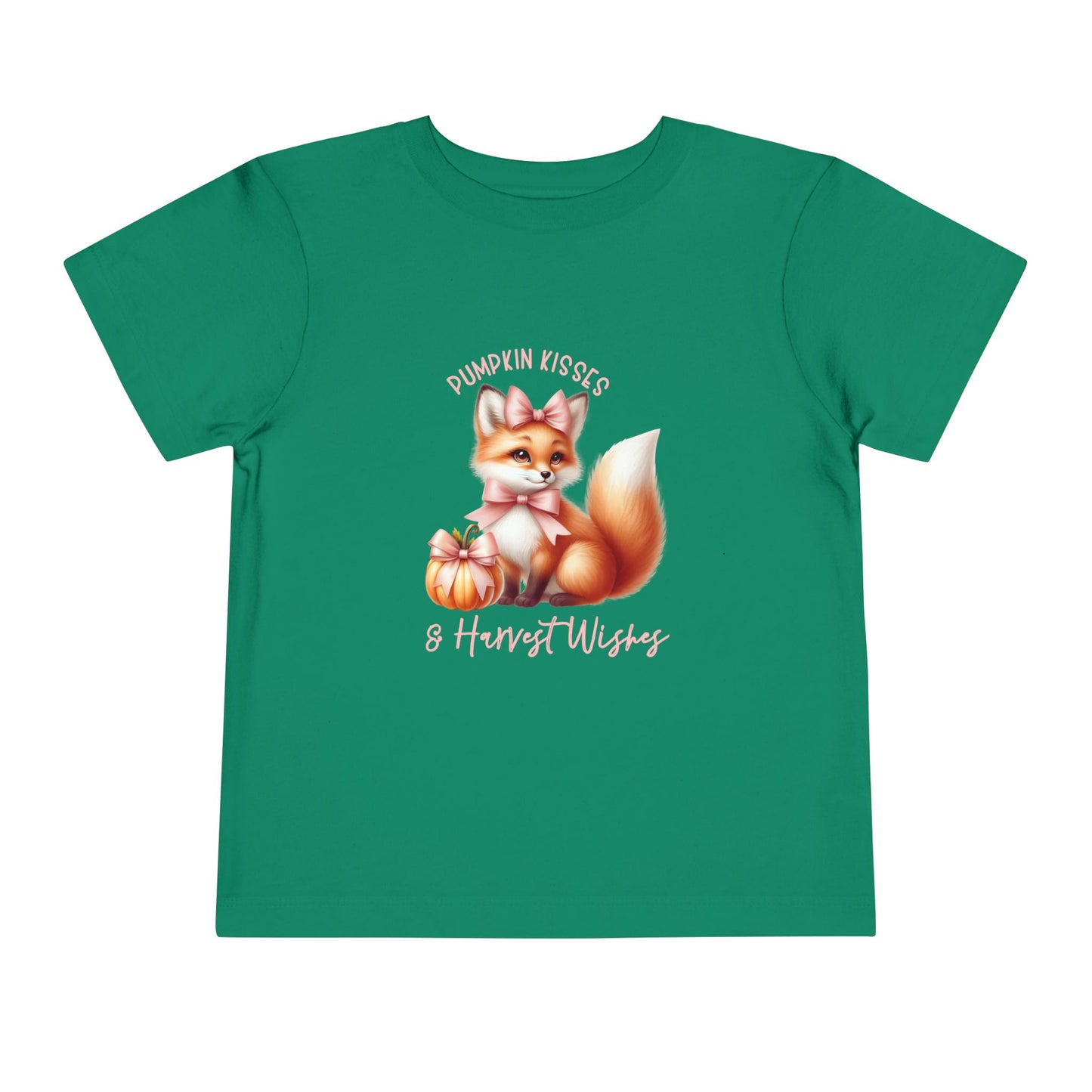Pumpkin Kisses & Harvest Wishes Toddler T-Shirt