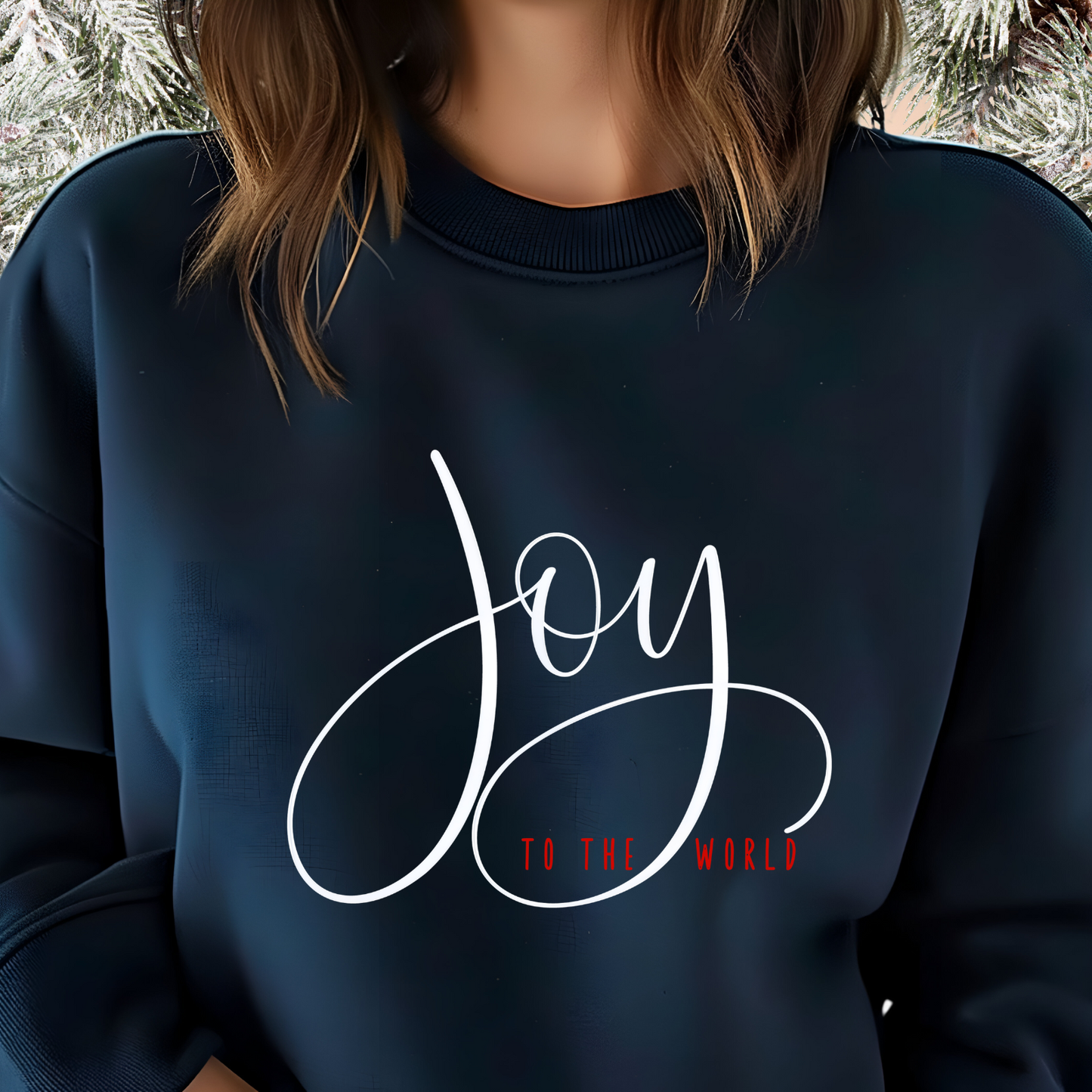 Joy To The World Crewneck Sweatshirt