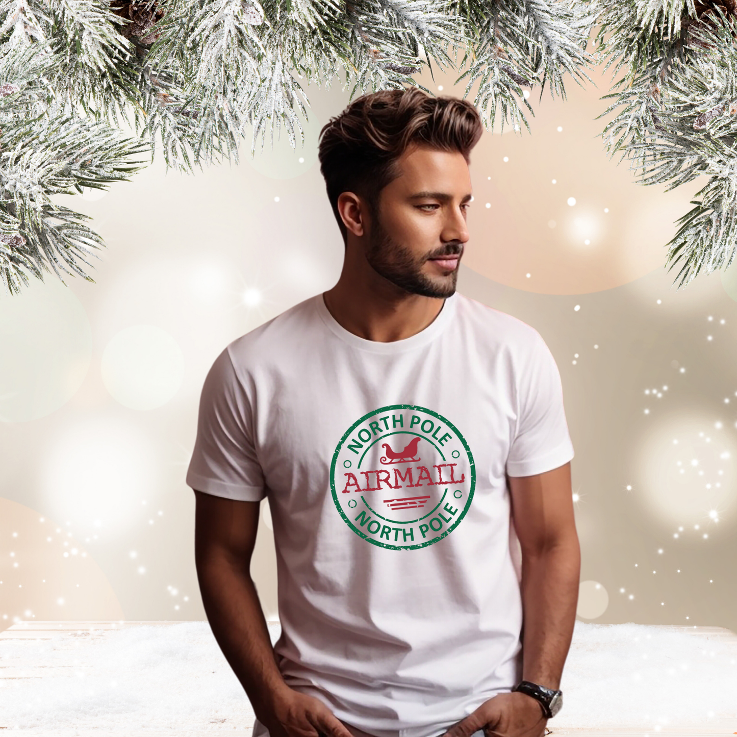 North Pole Airmail T‑Shirt