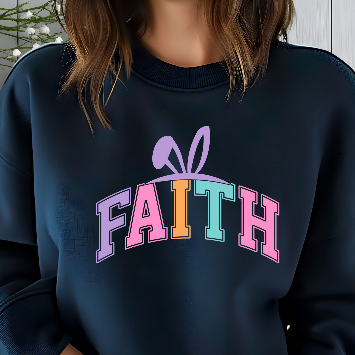 Easter Faith Crewneck Sweatshirt