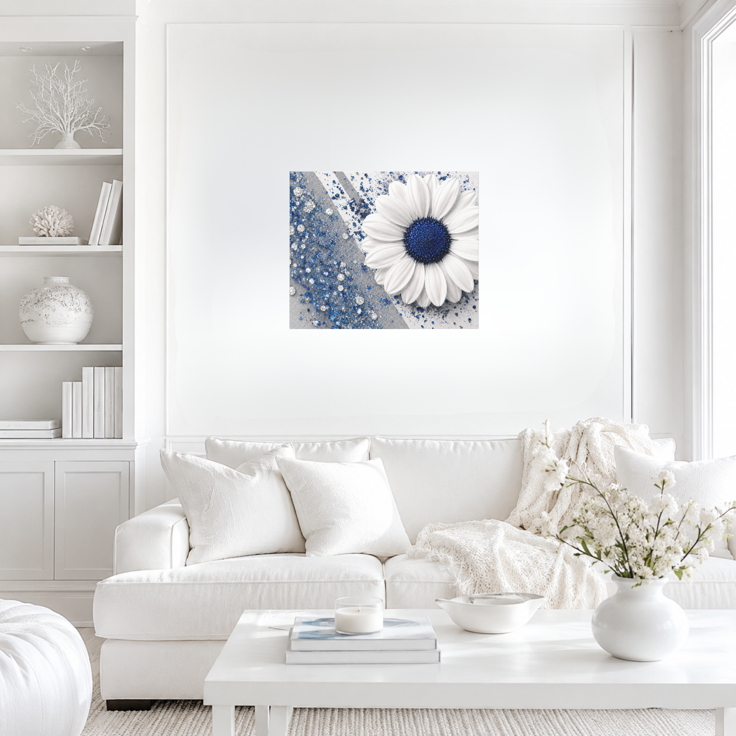 Blue Serenity Canvas Wall Art