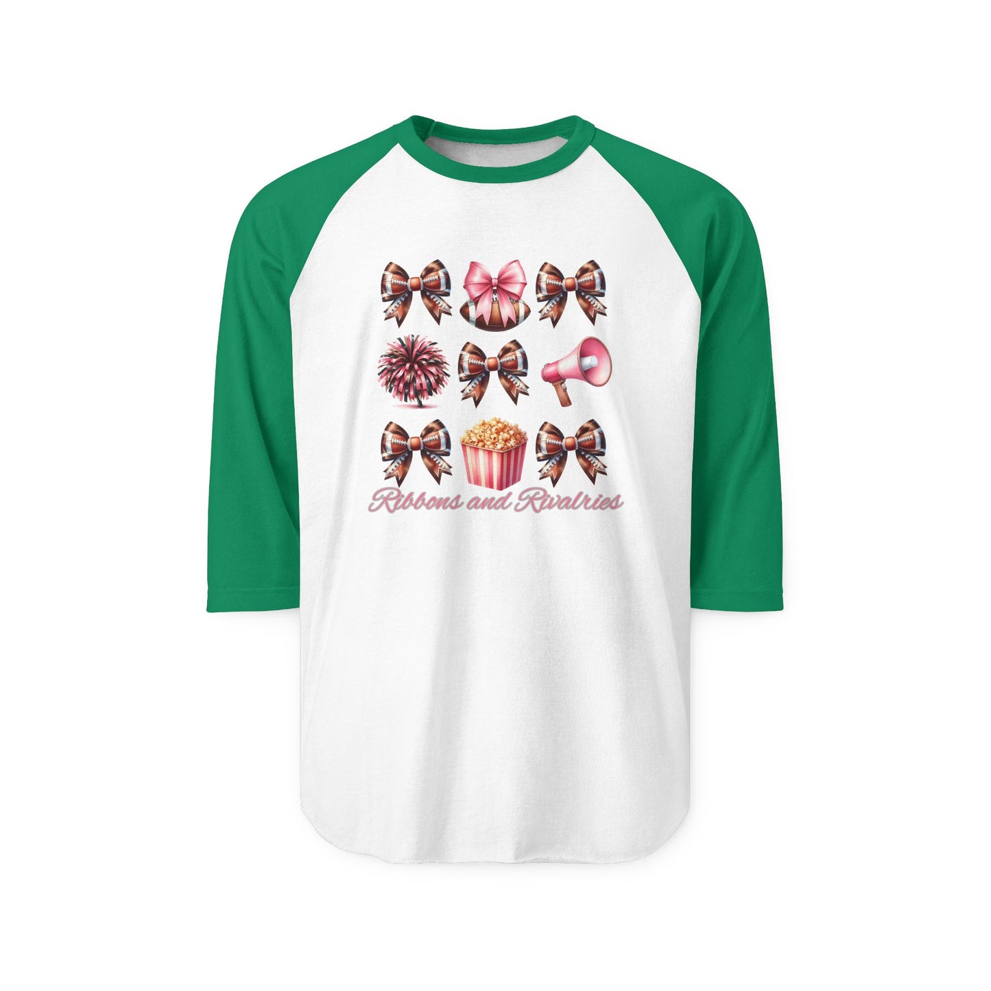 Ribbons & Rivalries Baseball Tee
