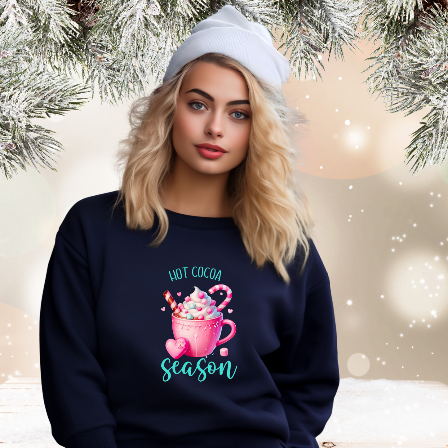 Hot Cocoa Season Crewneck Sweatshirt