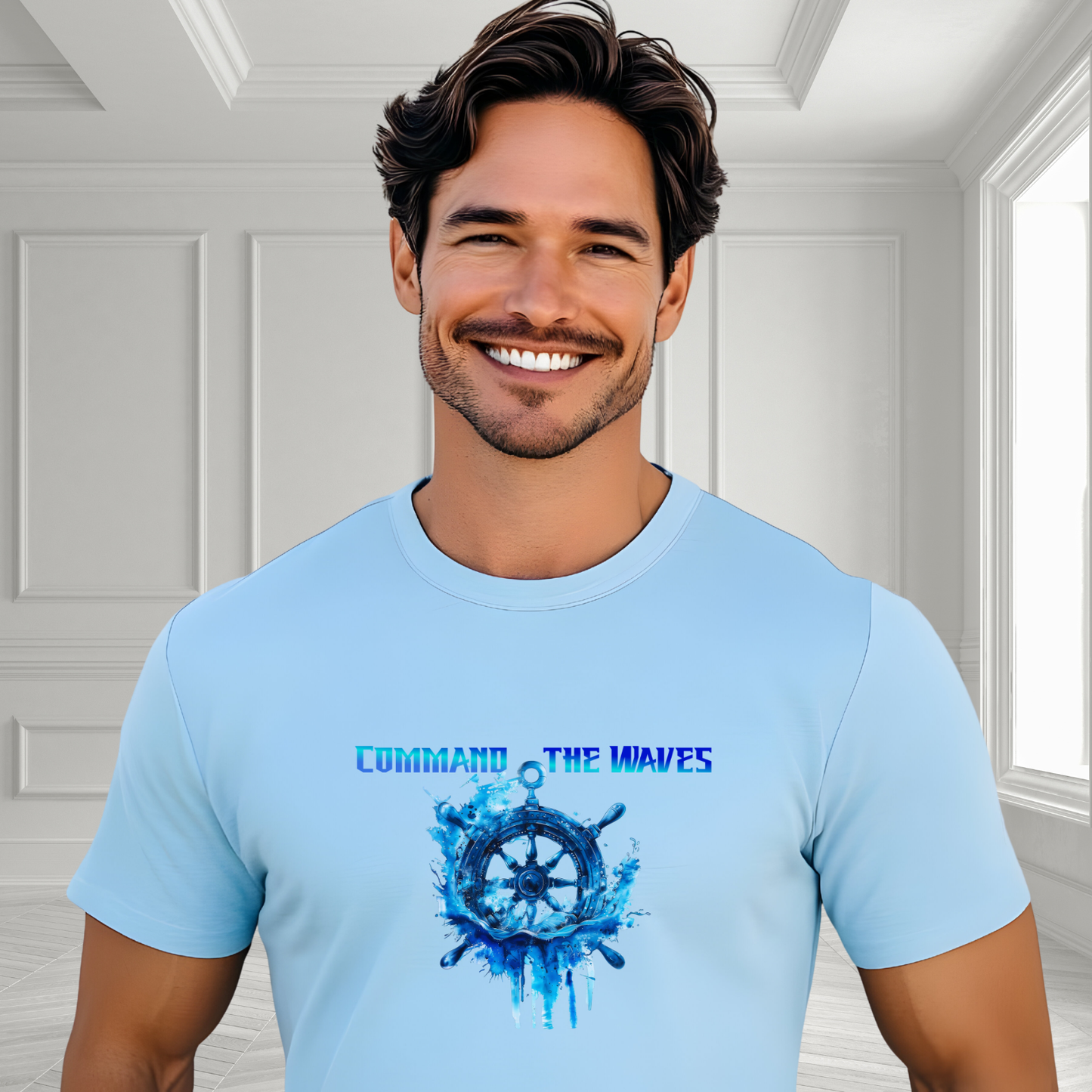 Command The Waves T-Shirt