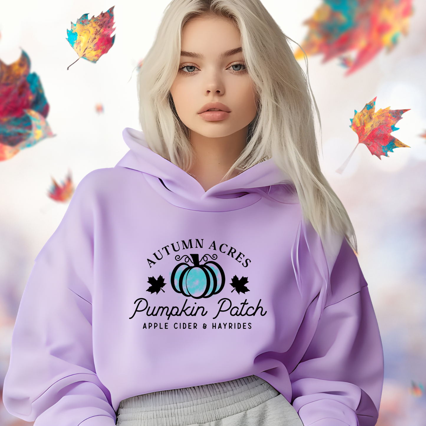Pumpkin Patch Crop Hoodie
