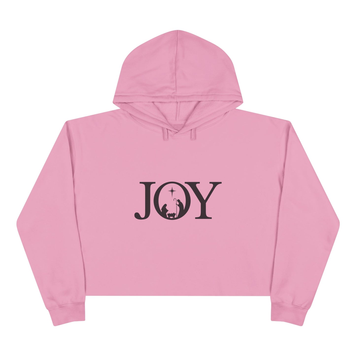 Christmas Joy Crop Hoodie
