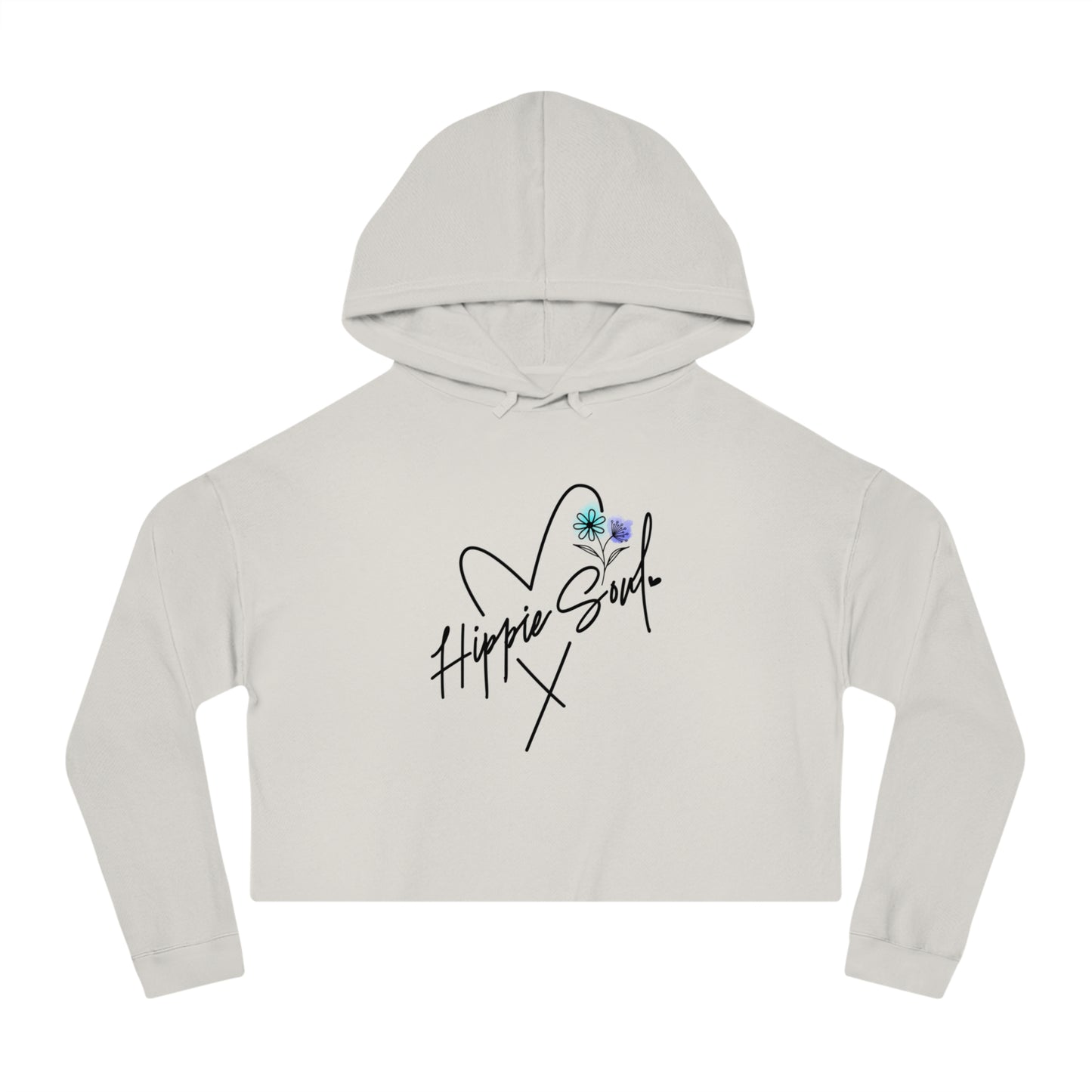 Hippie Soul Crop Hoodie