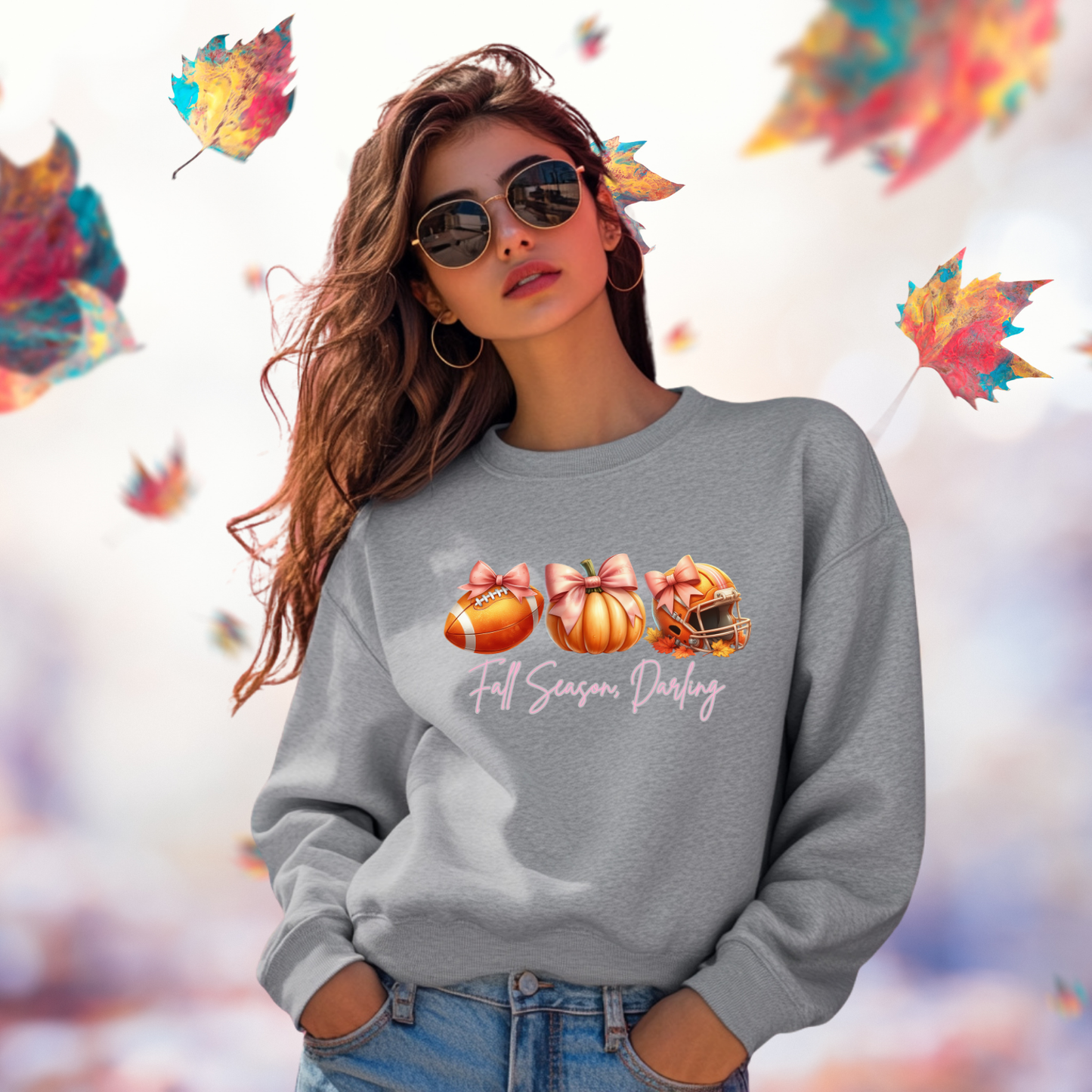 Fall Season Darling Crewneck Sweatshirt