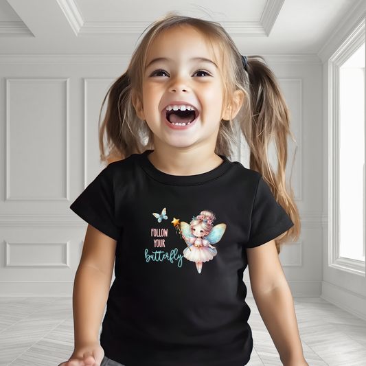 Follow Your Butterfly Kid's T-Shirt
