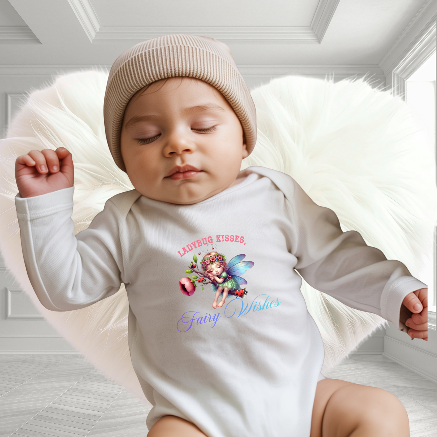 Fairy Wishes Infant Long Sleeve Onesie