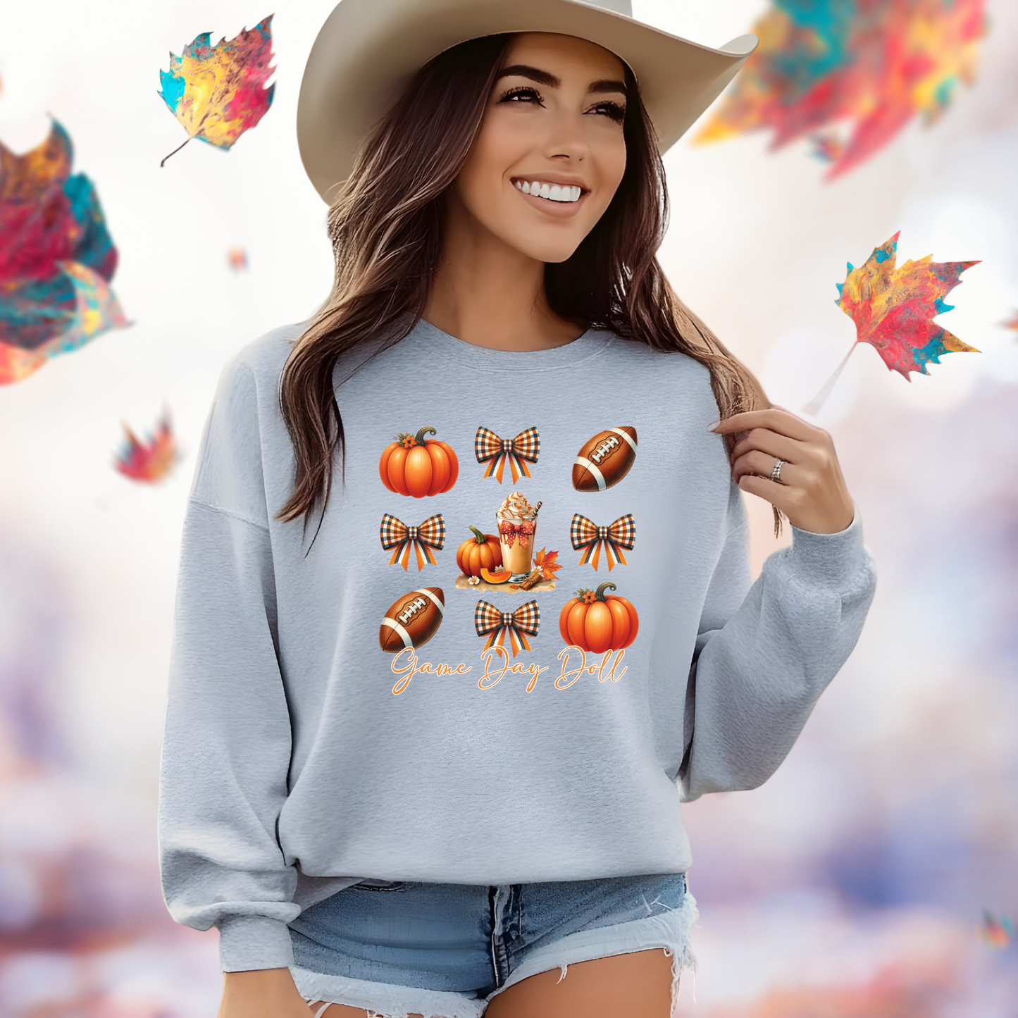 Game Day Doll Crewneck Sweatshirt