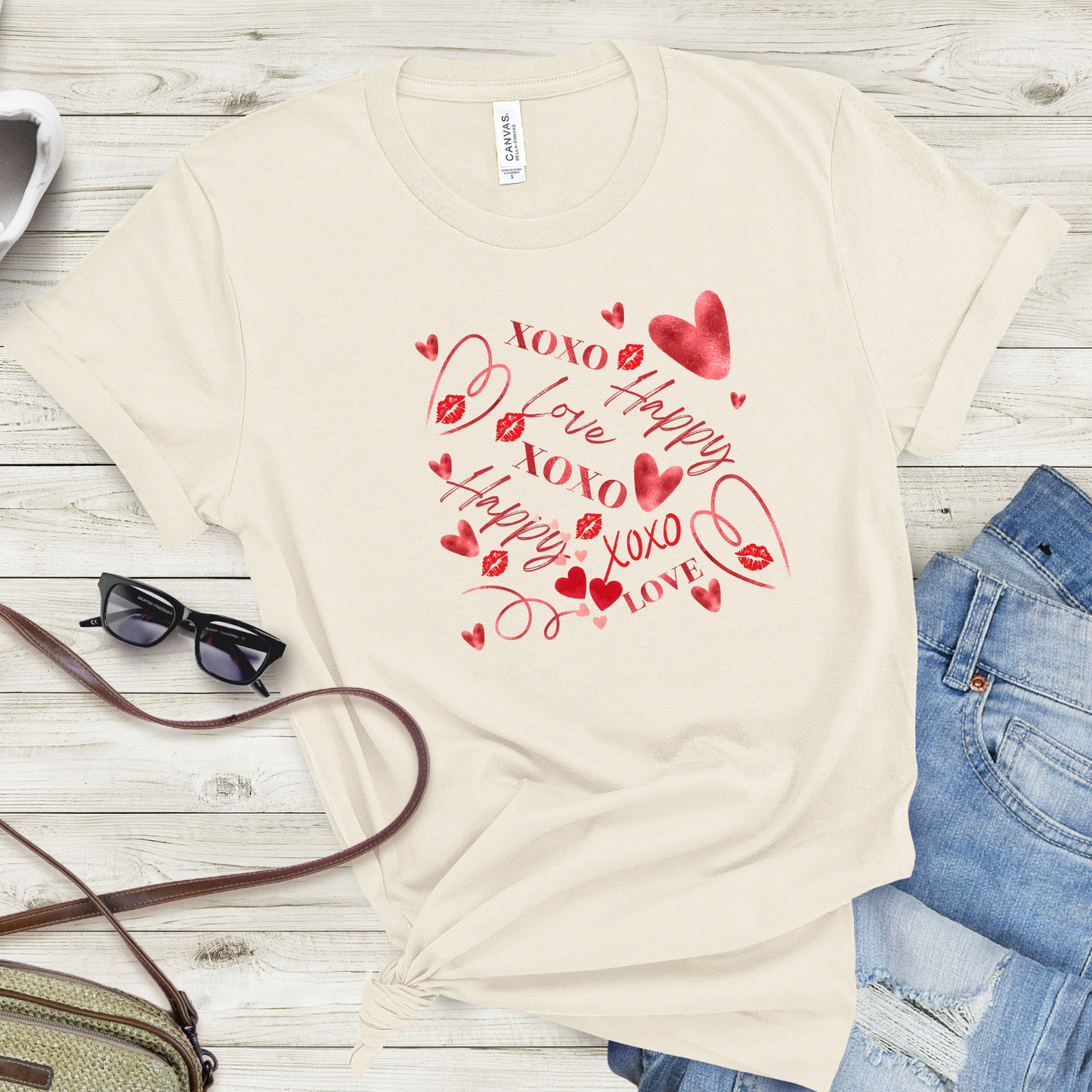 Valentine Word Art T-Shirt