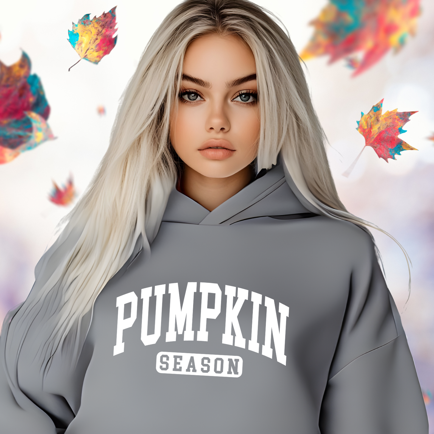 Pumpkin Season Crop Hoodie