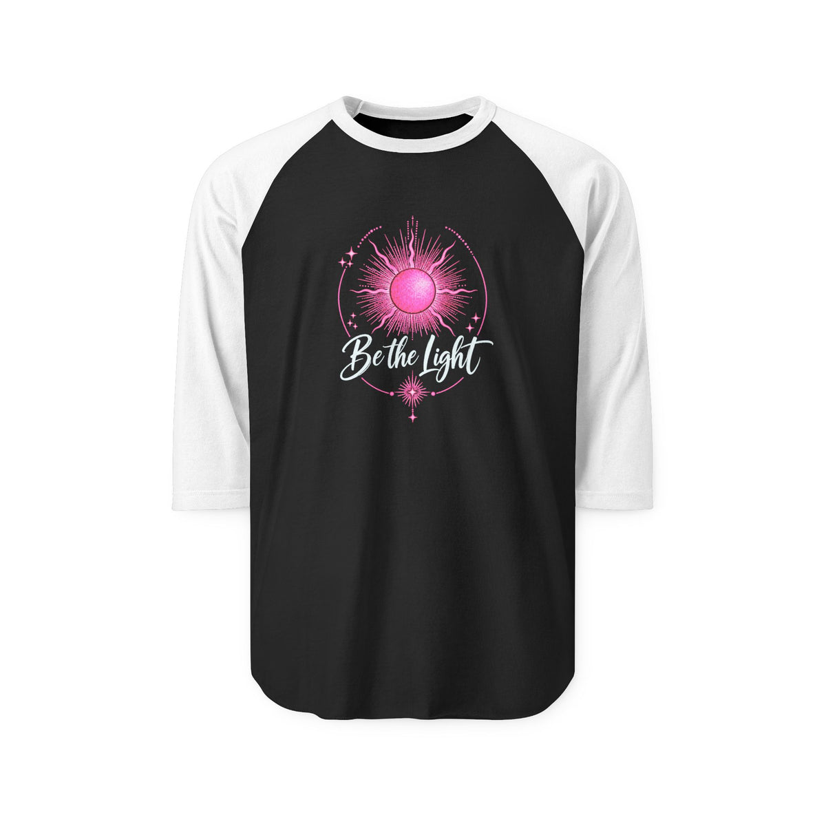 Be The Light Baseball Tee