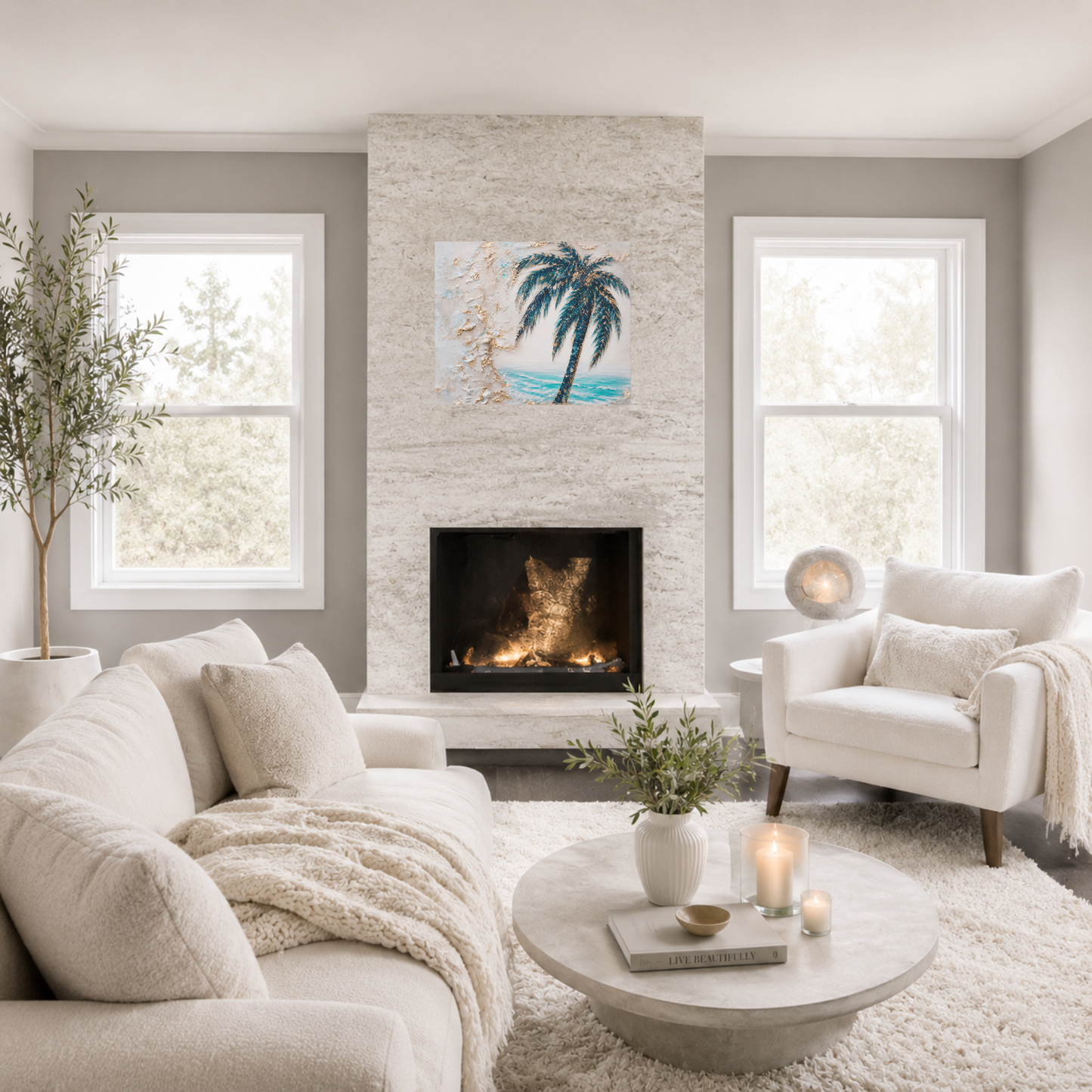 Palm Of Promise Canvas Wall Art