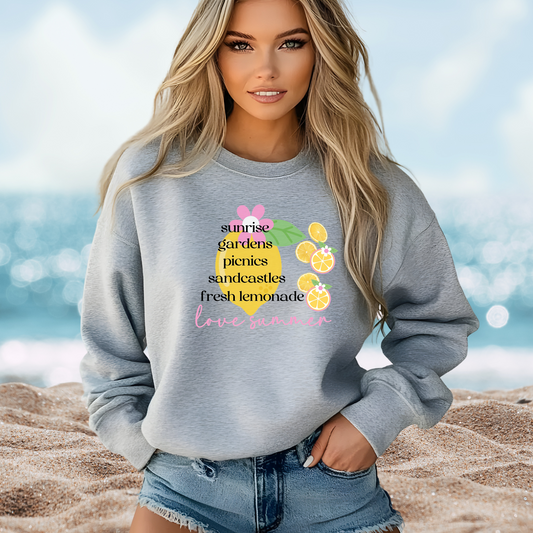 Love Summer Crewneck Sweatshirt