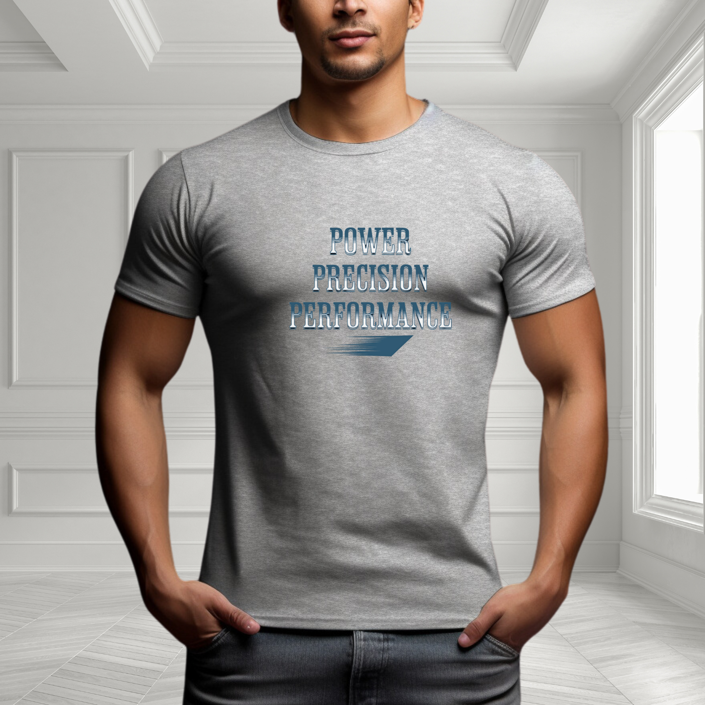 Power, Precision, Performance T‑Shirt