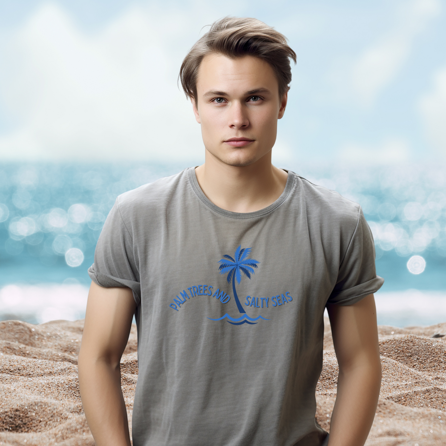 Palm Trees and Salty Seas T-Shirt