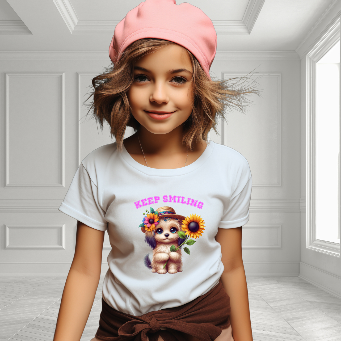 Keep Smiling Kid's T-Shirt
