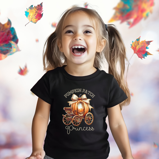 Pumpkin Patch Princess Kid’s T-Shirt