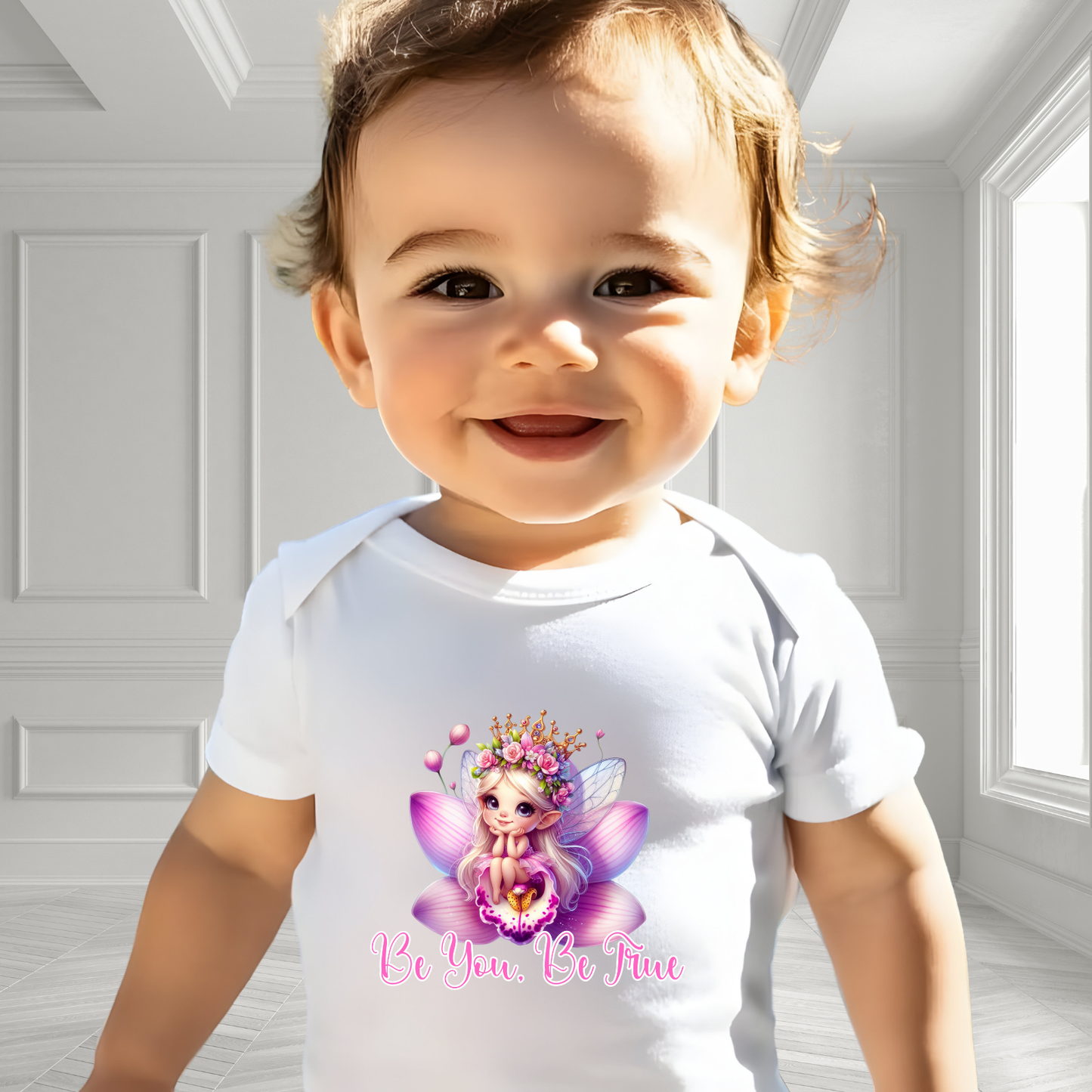Be You, Be True Infant Short Sleeve Onesie