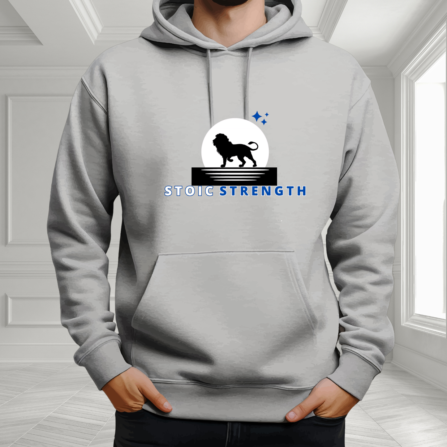 Stoic Strength Pullover Hoodie