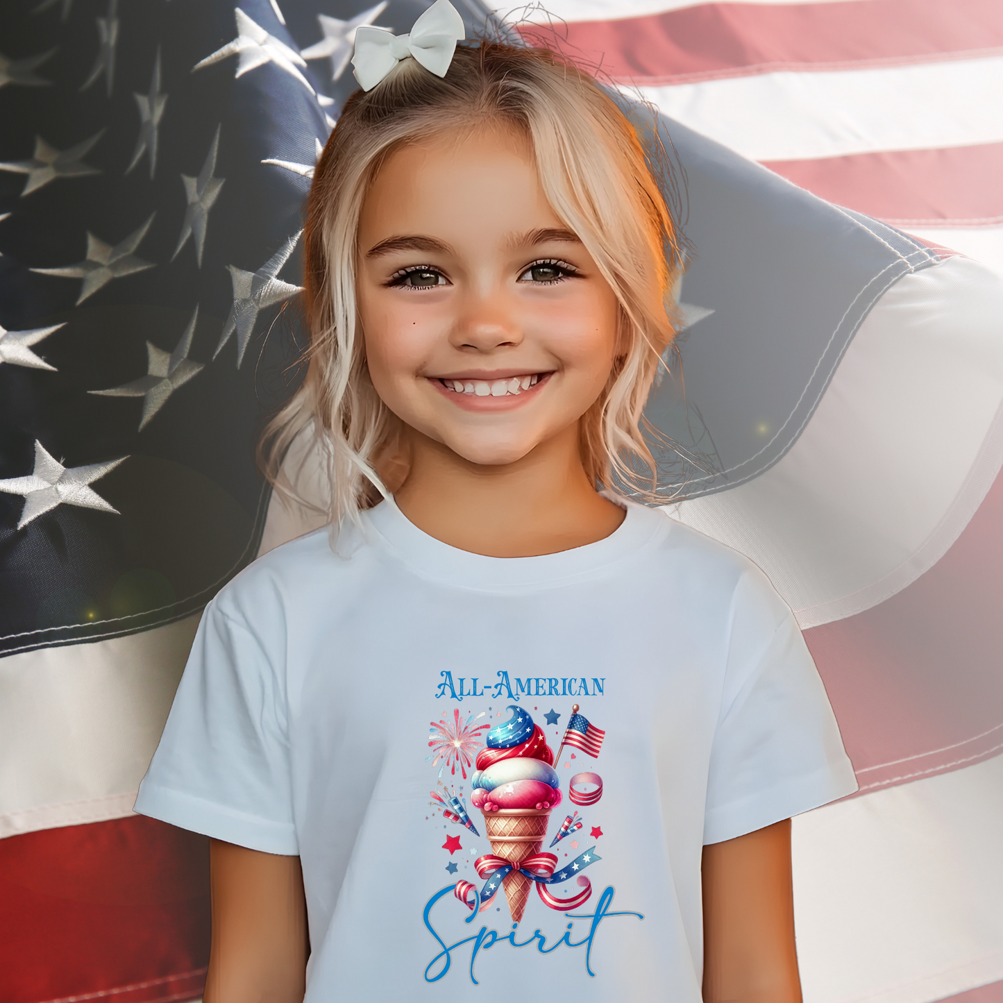 All-American Spirit Kid's T-Shirt